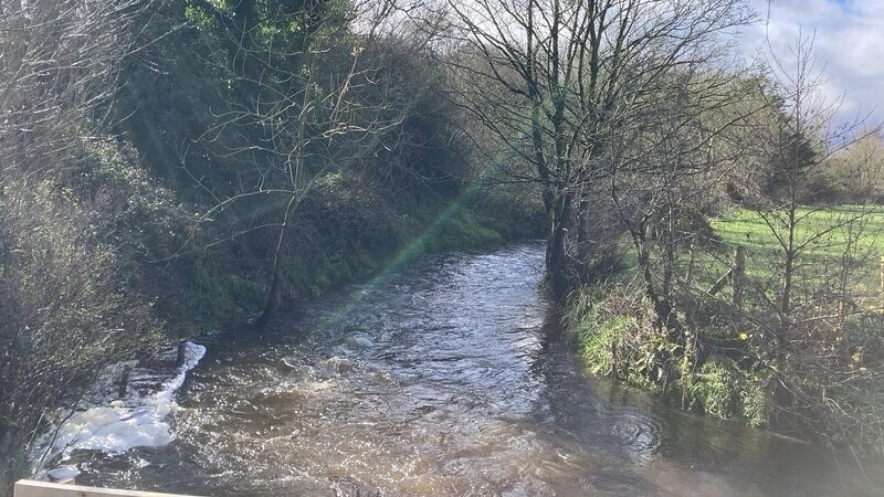 Section of the Articlave River